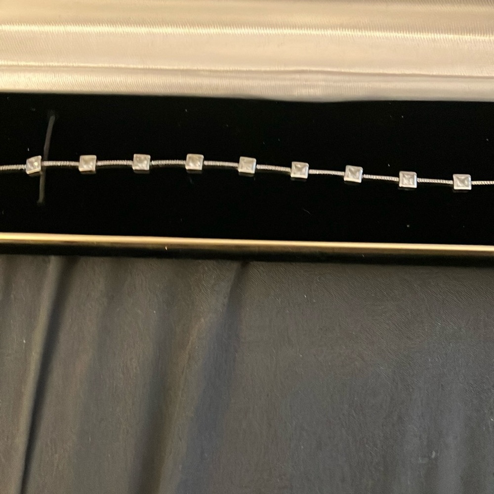 Cubic zirconia bracelet